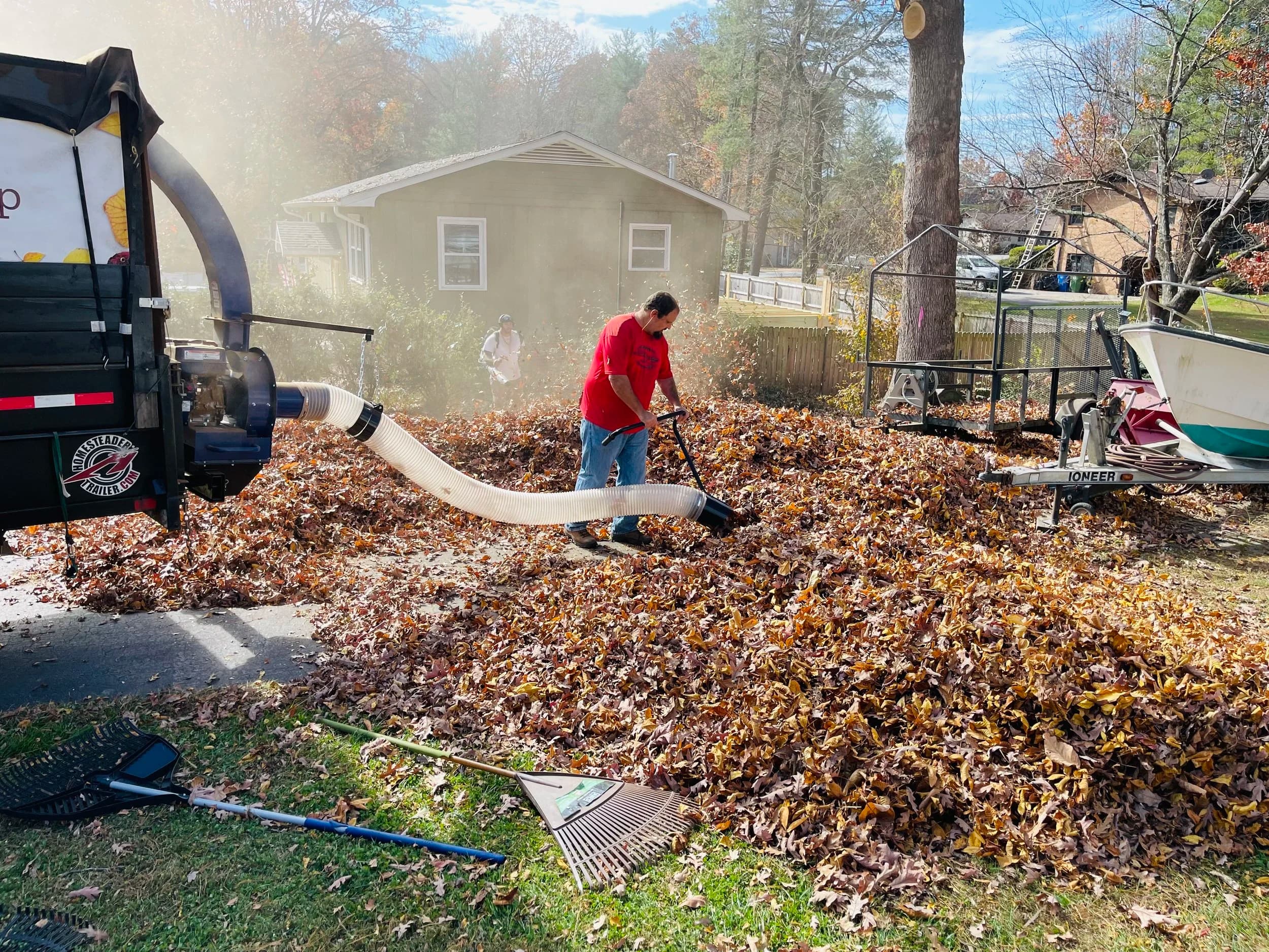 Leaf Removal in Fuquay-Varina