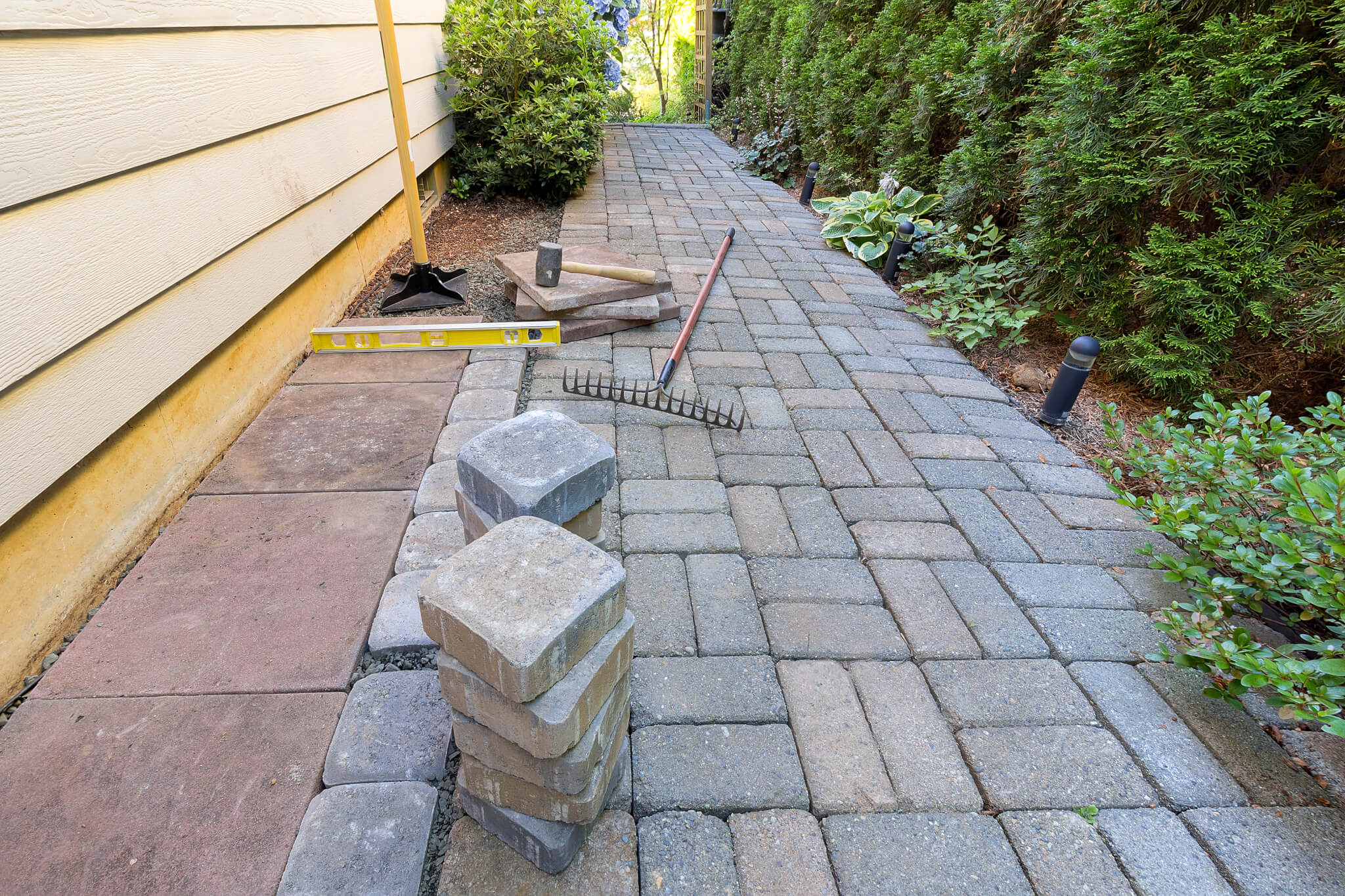 Hardscaping in Gainesville project 3