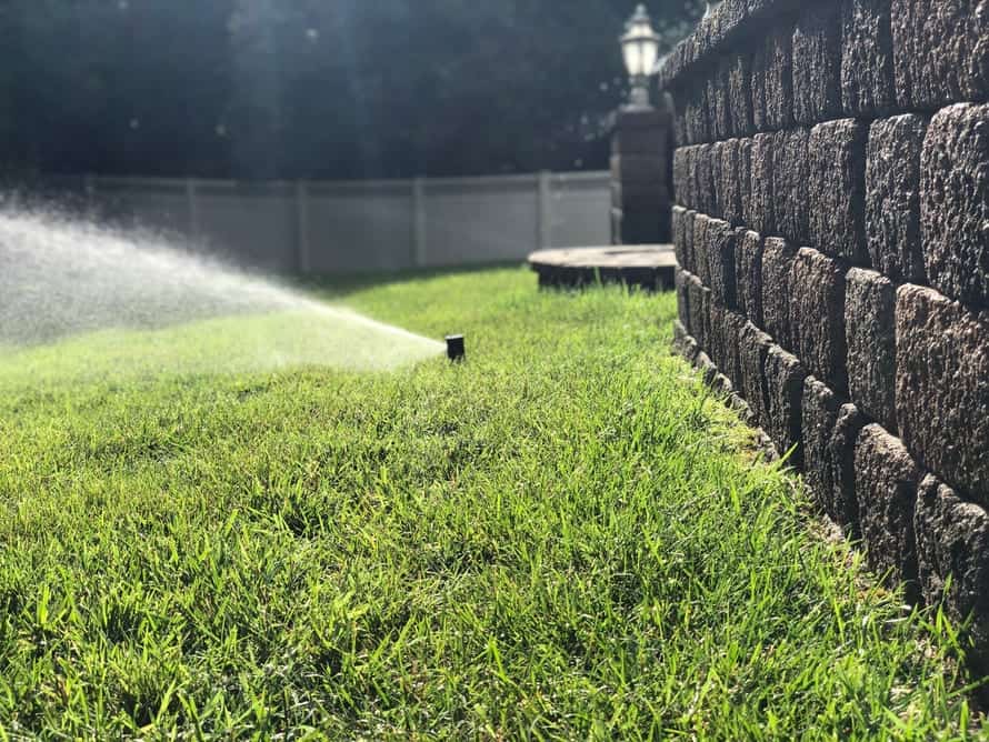 Irrigation System Installation in Bristow project 8