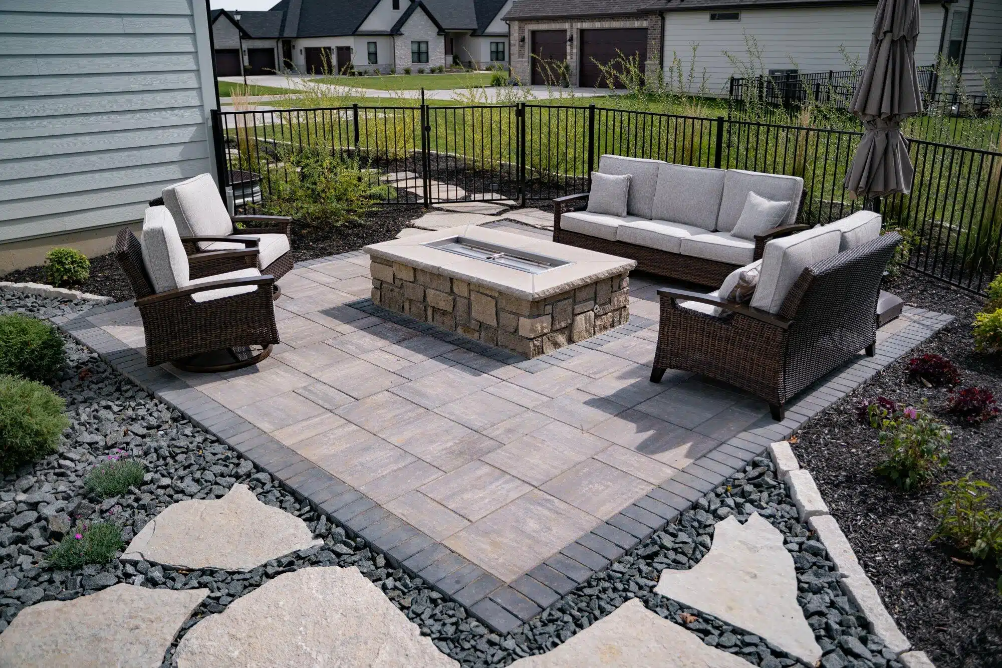 Patio Installation in Gainesville project 3