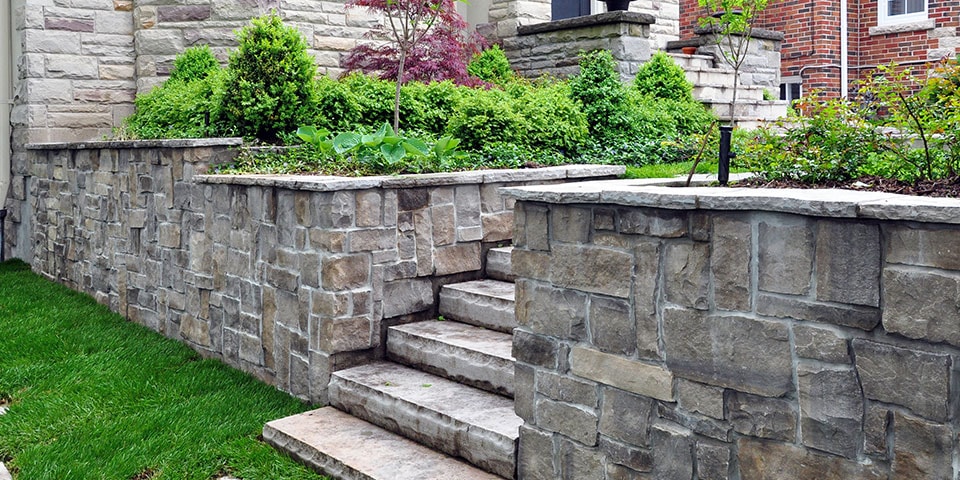 Retaining Wall Installation in Manassas project 1